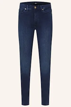 7 for all Mankind Jeansy Skinny blau