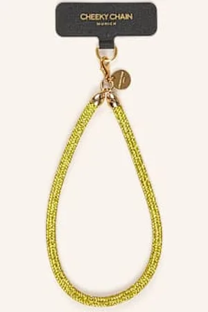 CHEEKY CHAIN MUNICH Zawieszka Do Smartfona Estelle gelb
