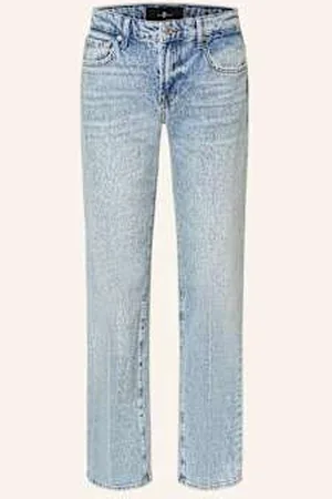 7 for all Mankind Jeansy Straight Calie blau