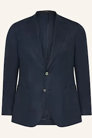 Windsor Marynarka Kaszmirowa Goirno Shaped Fit Z Dodatkiem Jedwabiu blau