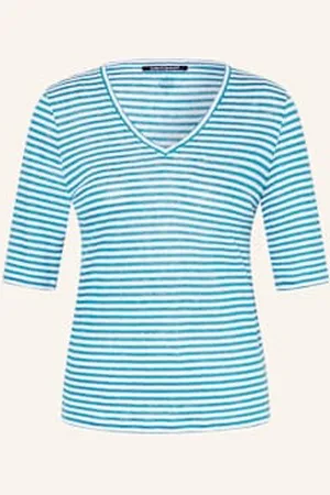 Luisa Cerano T-Shirt Z Lnu blau