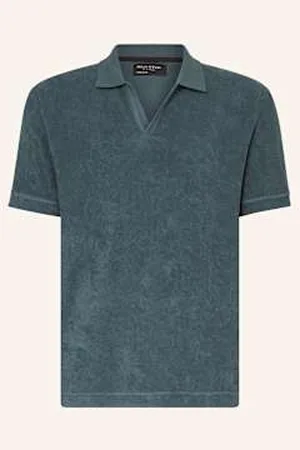 Marc O’ Polo Koszulka Polo Regular Fit Z Frotte blau