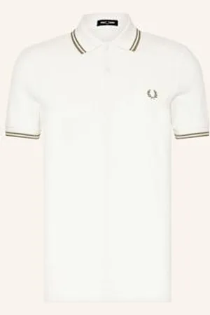 Fred Perry Koszulka Polo Z Piki weiss