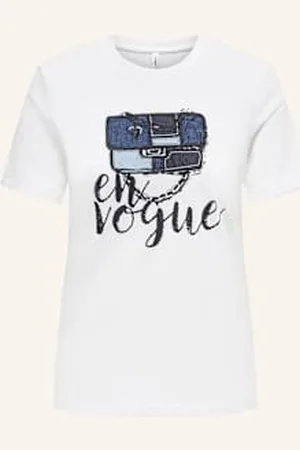 ONLY T-Shirt weiss