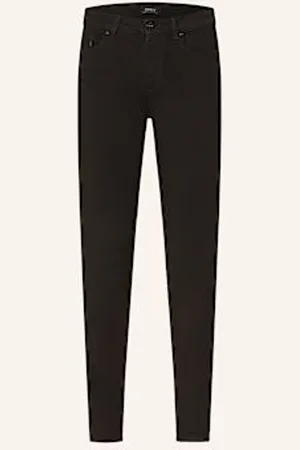 ONLY Jeansy Skinny schwarz