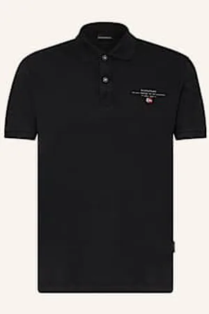 Napapijri Koszula Z Lnu Elbas Regular Fit schwarz