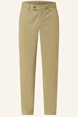 Hiltl Chinosy Trento Slim Fit gruen