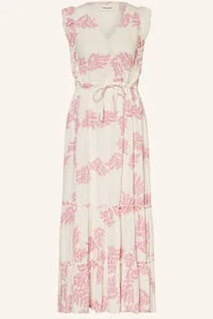 Lollys Laundry Sukienka Samoll Z Falbanką pink
