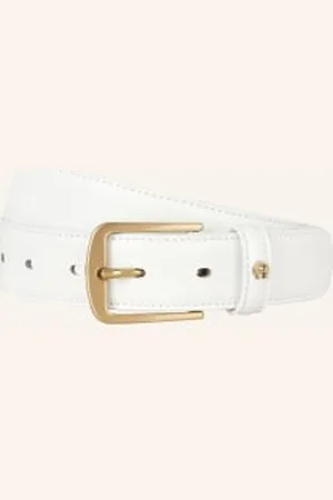 Aigner Pasek Skórzany Business weiss