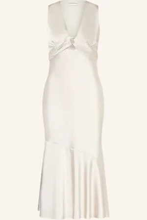 Claudie Pierlot Sukienka Z Wycięciami beige