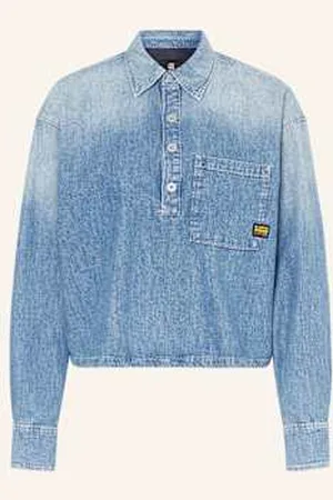 G-Star Bluzka Jeansowa blau