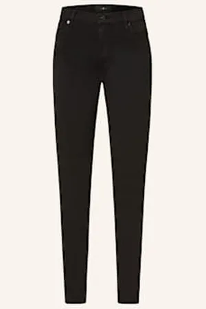 7 for all Mankind Jeansy Skinny Hw Skinny schwarz