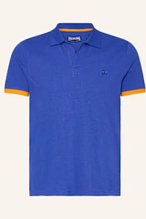 Vilebrequin Koszulka Polo Z Piki Palatin Regular Fit blau