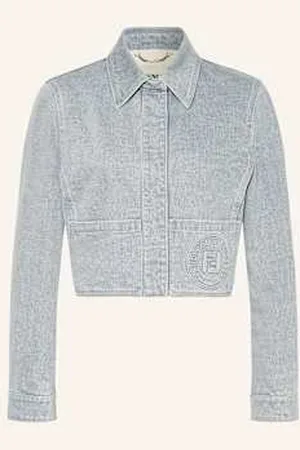 Fendi Kurtka Jeansowa blau