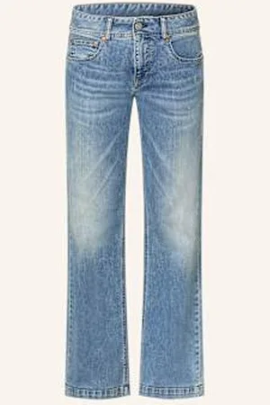 Herrlicher Jeansy Straight Edna blau