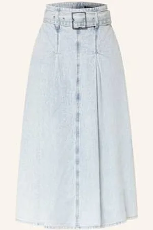 Armani Exchange Spódnica Jeansowa blau