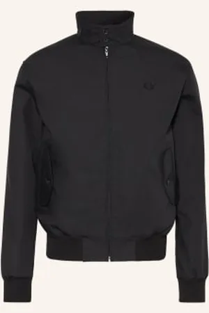 Fred Perry Bluzon Harrington schwarz