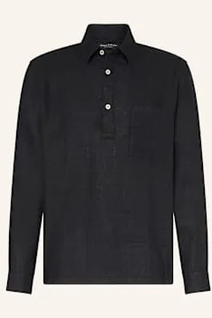 Marc O’ Polo Koszula Z Lnu Regular Fit schwarz
