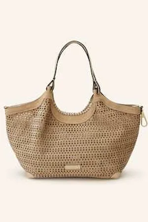 Gianni chiarini Torba Na Ramię Dua Xl Z Saszetką beige