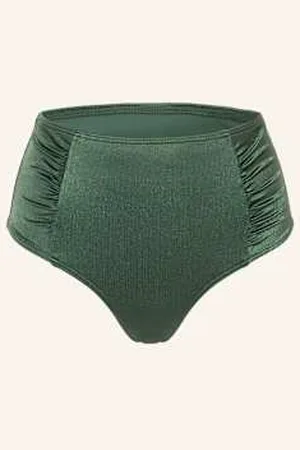 Cyell Dół Od Bikini Z Wysokim Stanem Trasure Green gruen
