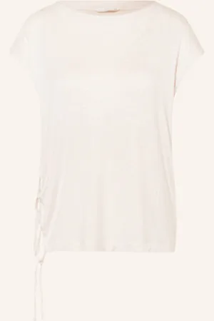 JEANNE BARET T-Shirt Plumeria weiss