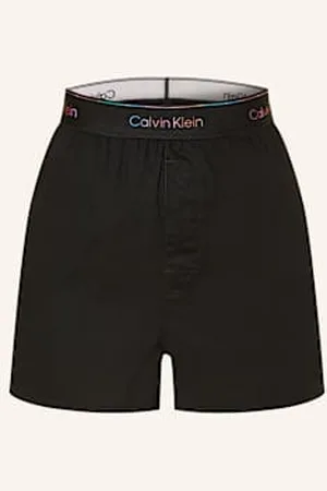 Calvin Klein Szorty Od Piżamy 100% Cotton schwarz
