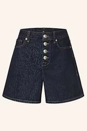 7 for all Mankind Szorty Jeansowe Kori blau