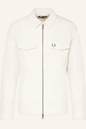 Fred Perry Overjacket weiss