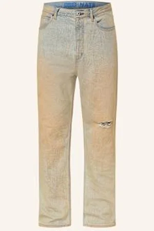 Hugo Blue Jeansy Nate Baggy Fit blau