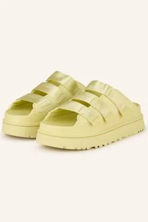 UGG Klapki Na Platformie Goldenglow gelb