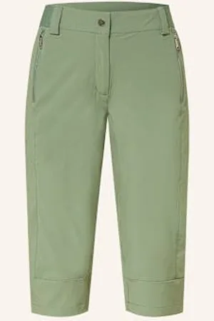 Vaude Spodnie Outdoorowe 3/4 Farley Iii gruen