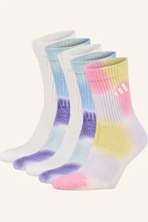 adidas Skarpety Tie Dye, 3 Szt. lila