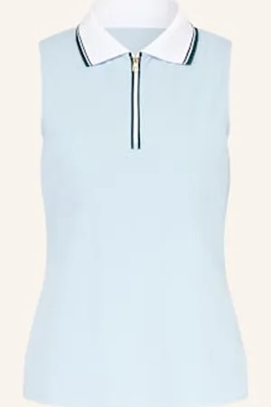 Varley Funkcyjna Koszulka Polo Fritton blau