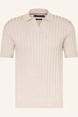 Tommy Hilfiger Koszulka Polo Z Dzianiny beige