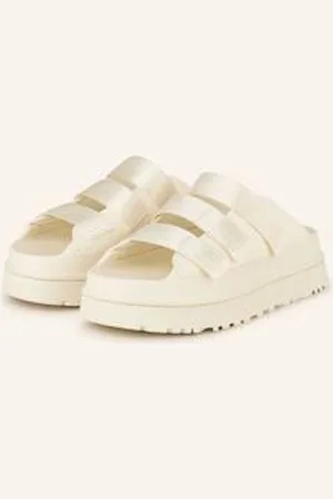 UGG Klapki Na Platformie Goldenglow weiss