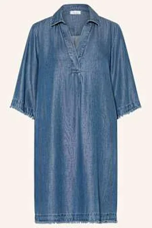 Princess goes Hollywood Sukienka Koszulowa W Stylu Jeansowym Z Rękawem 3/4 blau