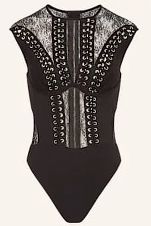 Livy Body Z Fiszbinami Deep Spell schwarz