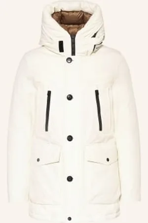 Woolrich Parka Puchowa Ramar Arctic weiss