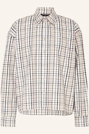 Pegador Koszula Jeansowa Bevill Oversized Fit beige