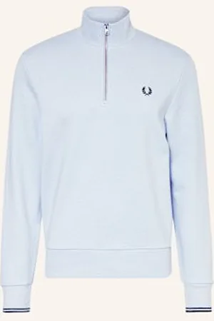 Fred Perry Bluza Dresowa Typu Troyer blau