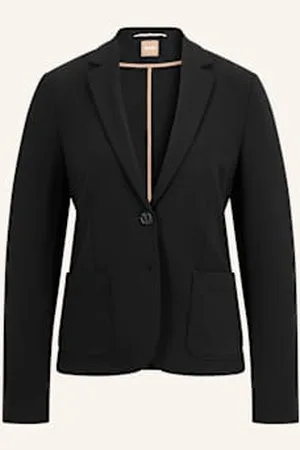 HUGO BOSS Blezer Z Dżerseju Jonalahra schwarz