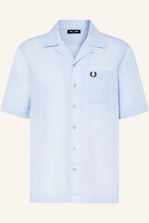 Fred Perry Koszula Z Klapami Comfort Fit blau