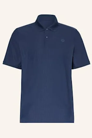 Lululemon Funkcyjna Koszulka Polo blau