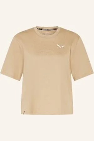 Salewa T-Shirt Eagle Sunset beige
