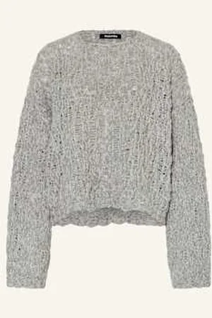 Black Palms Sweter Stephl grau