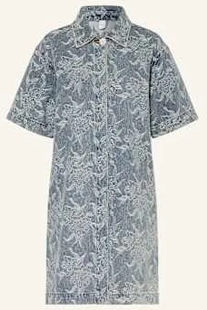 Y.A.S Sukienka Jeansowa blau