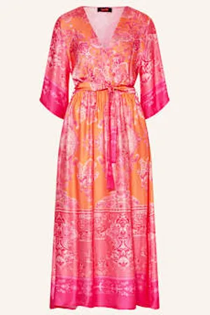 miss goodlife Sukienka Summer Dream Z Rękawami 3/4 orange