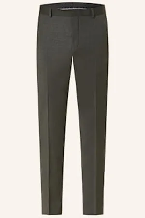 Tiger of Sweden Spodnie Garniturowe Tenutas Slim Fit gruen