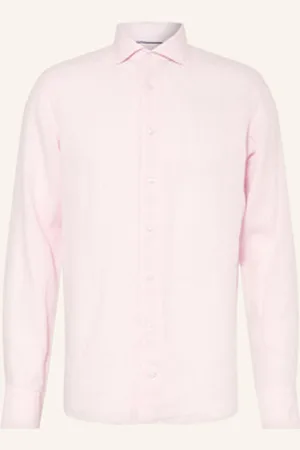 Eton Koszula Lniana Contemporary Fit rosa