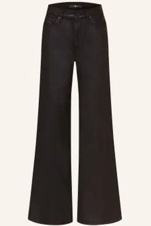 7 for all Mankind Jeansy Coated Lotta schwarz